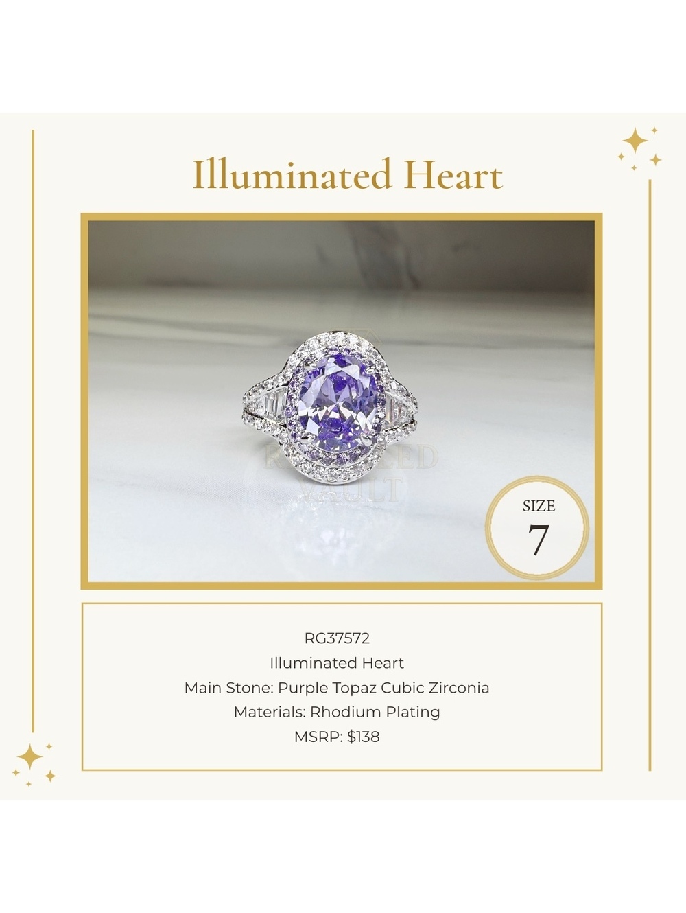 Illuminated Heart - Size 7 - OG